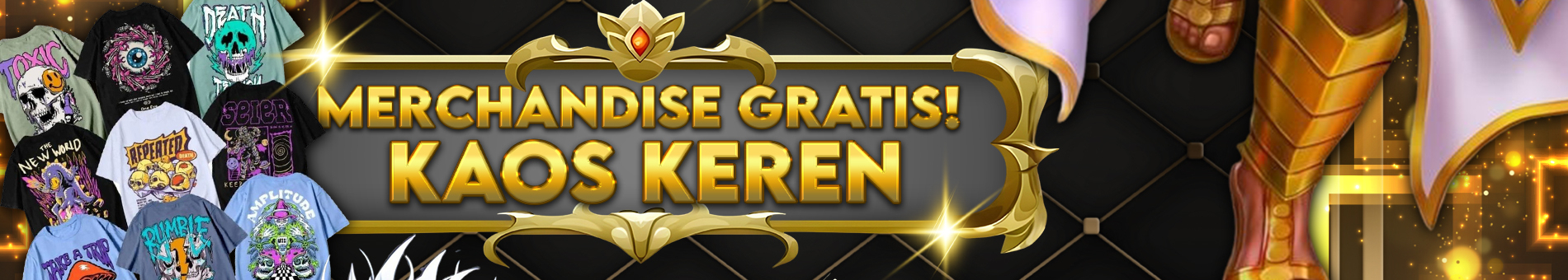 MERCHANDISE KAOS KEREN LAPAKTOTO